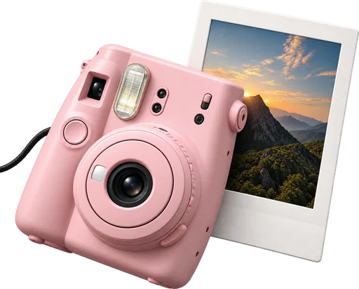an instant camera